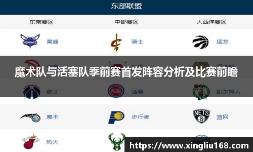 魔术队与活塞队季前赛首发阵容分析及比赛前瞻